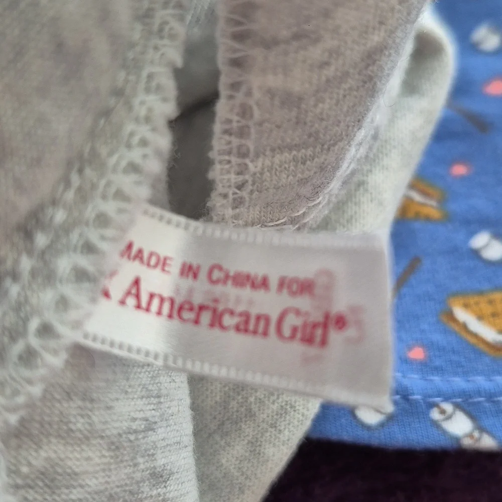 RETIRED American Girl S'more Fun Pajamas For Dolls - Picture 8 of 9